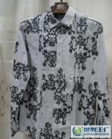 从个性碎花衬衫看男士休闲男装OEM贴牌生产新趋势